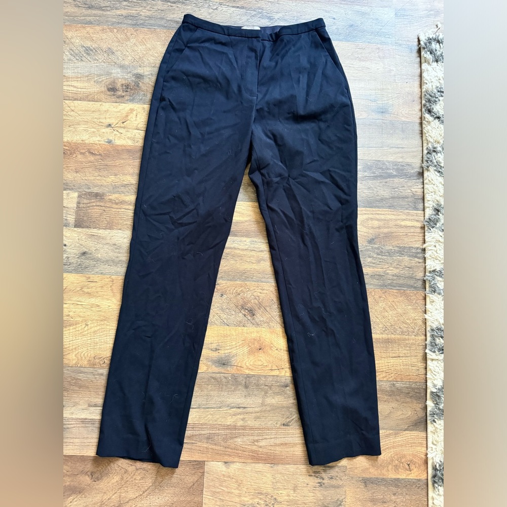 H&M navy blue dressy pants